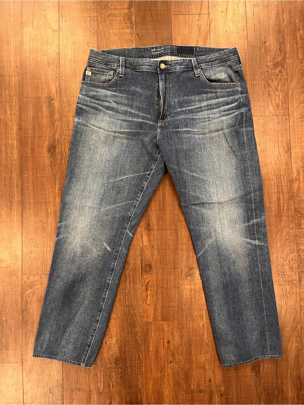 AG Adriano Goldschmied Tellis Modern Slim Cloud Soft Denim Jeans Size 40x33